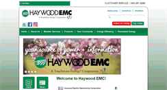 Desktop Screenshot of haywoodemc.com